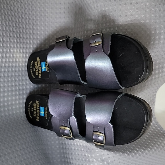 Brand New Clog Master By Sven Clogs Wedge Sandals Size 41 - Picture 3 of 6